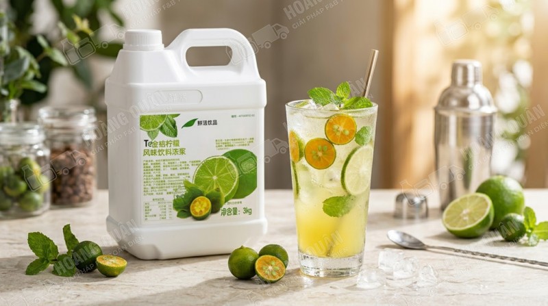 Siro Chanh Quất Fresh Juice TE