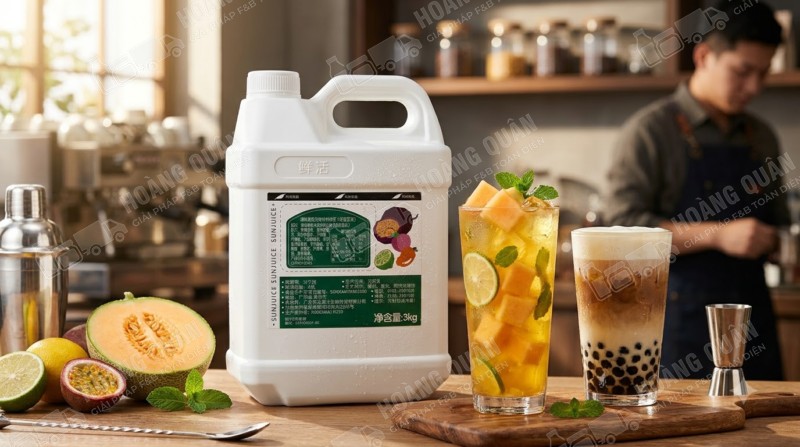 Siro Dưa Lưới Fresh Juice TE