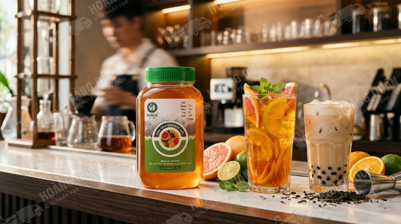 Siro Hoa Quả Cam Koca