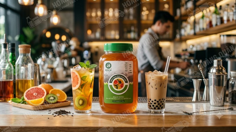 Siro Hoa Quả Cam Koca